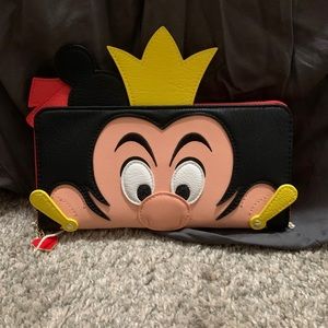 NWT Loungefly Red Queen wallet